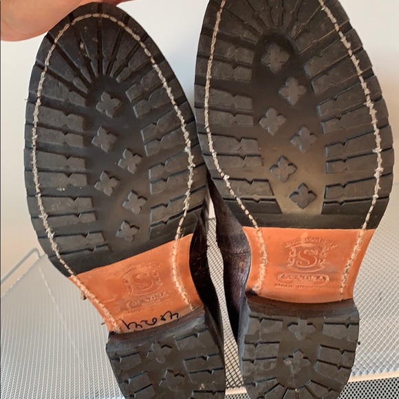 Sendra distressed leather riding boot. - Picture 4 of 4